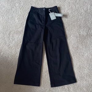 EVERLANE Wide Leg Crop Pant Size 2